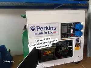 Ready When You Are Perkins 10kva 13000watts Diesel Generator