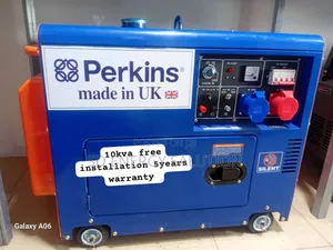 Natural Grade Output Perkins 10kva Diesel Generator Diesel