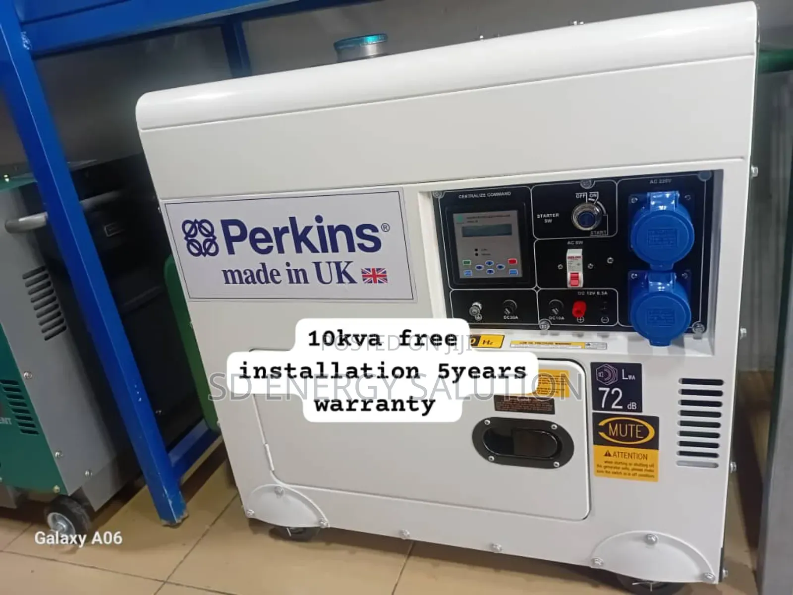 Energy You Can Carry Perkins 10kva Diesel 13000watts Diesel