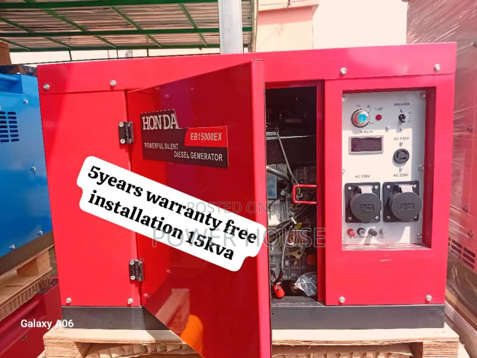 Elegant Drive 15kva 16500watts Diesel Honda Generator