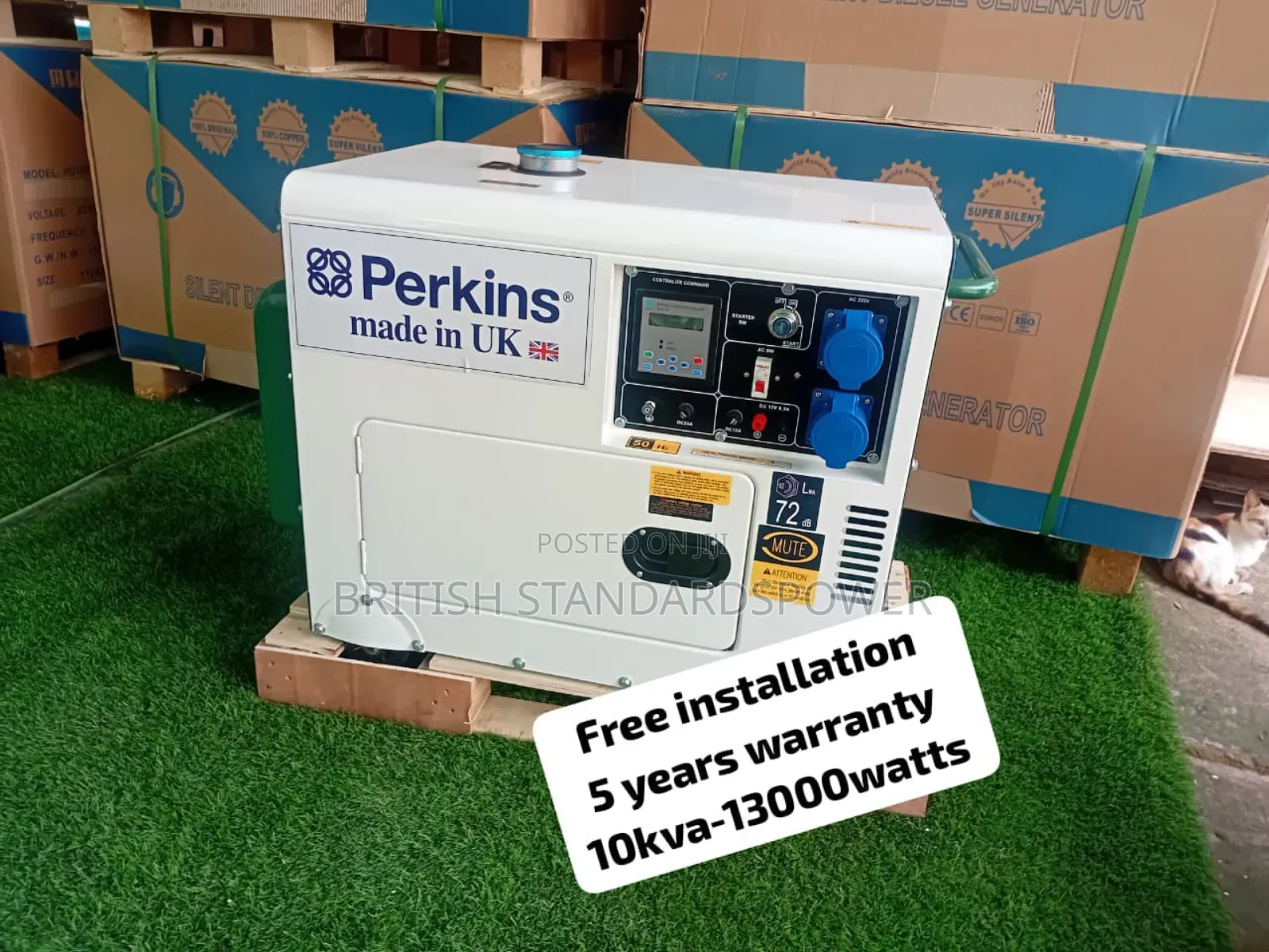 Soundless 10kva Silent Diesel Generator