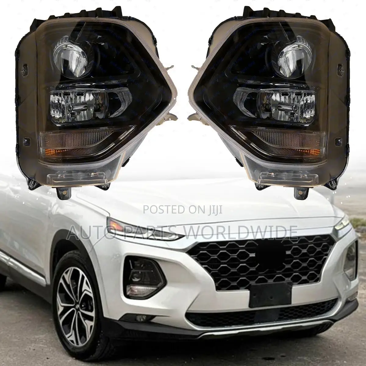 Hyundai Santa Fe Headlights 2019-2023