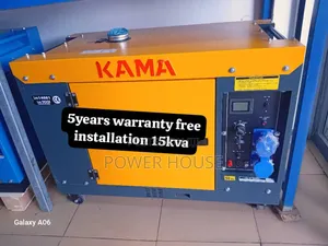 Elegant Pinnacle 15kva 16500watts Diesel Kama 15kva