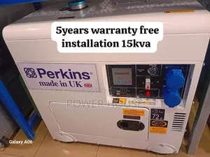 Elegant Omega 15kva 16500watts Diesel Perkins Generator