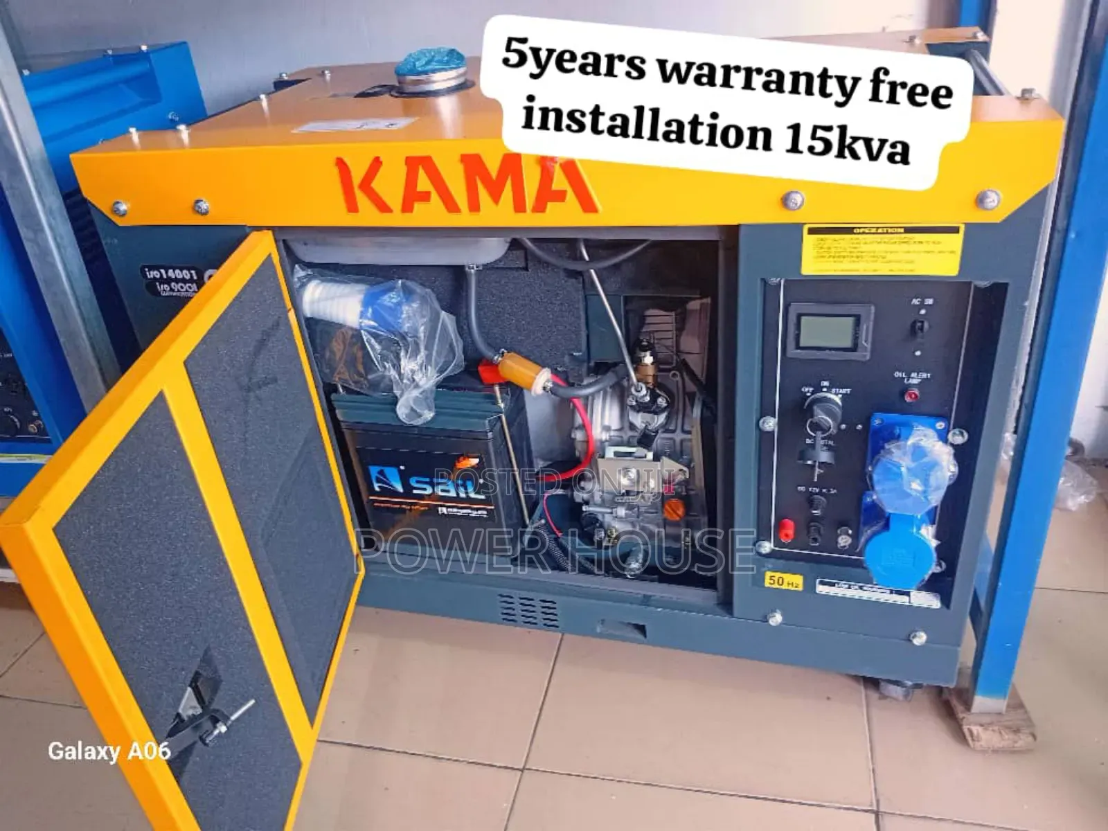 Elegant Watts 15kva 16500watts Diesel Kama Generator