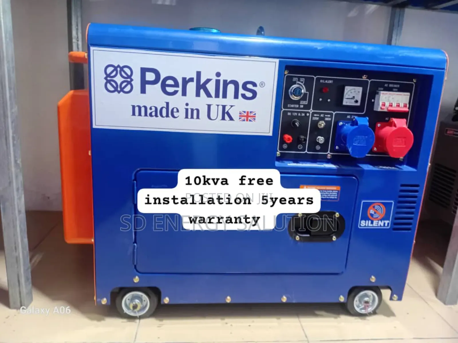 Exploration Services Perkins 10kva Diesel 13000watts Diesel
