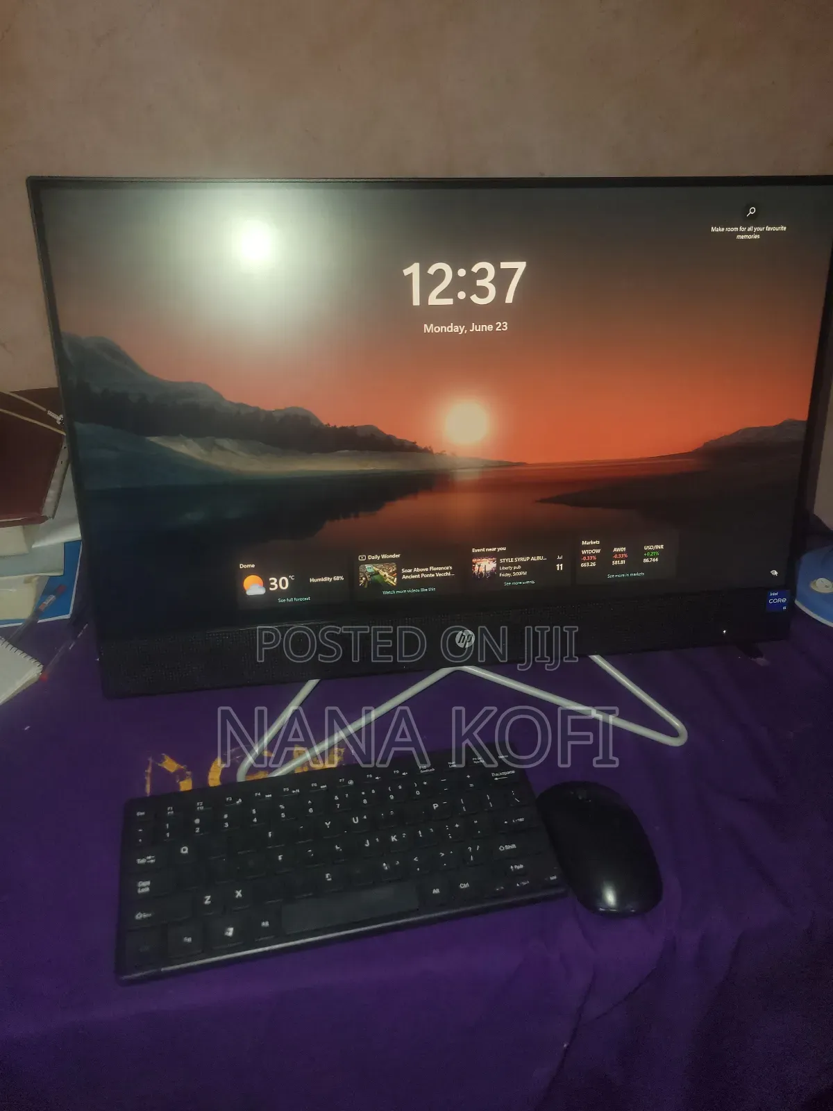 Desktop Computer HP AiO 24 16GB Intel Core i5 HDD 1T