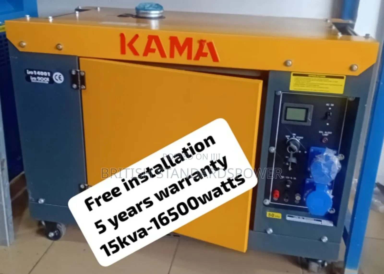 Whisper Silent 15kva Silent Diesel Generator