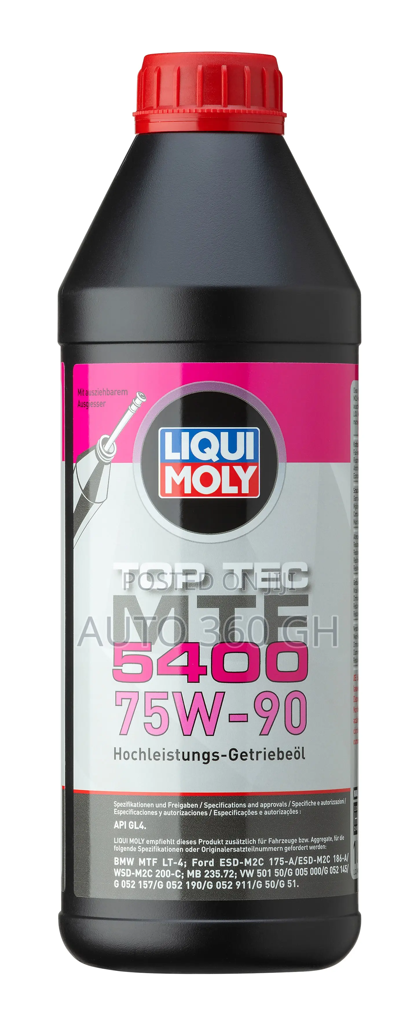 Liqui Moly Top Tec MTF 5400 75w-90