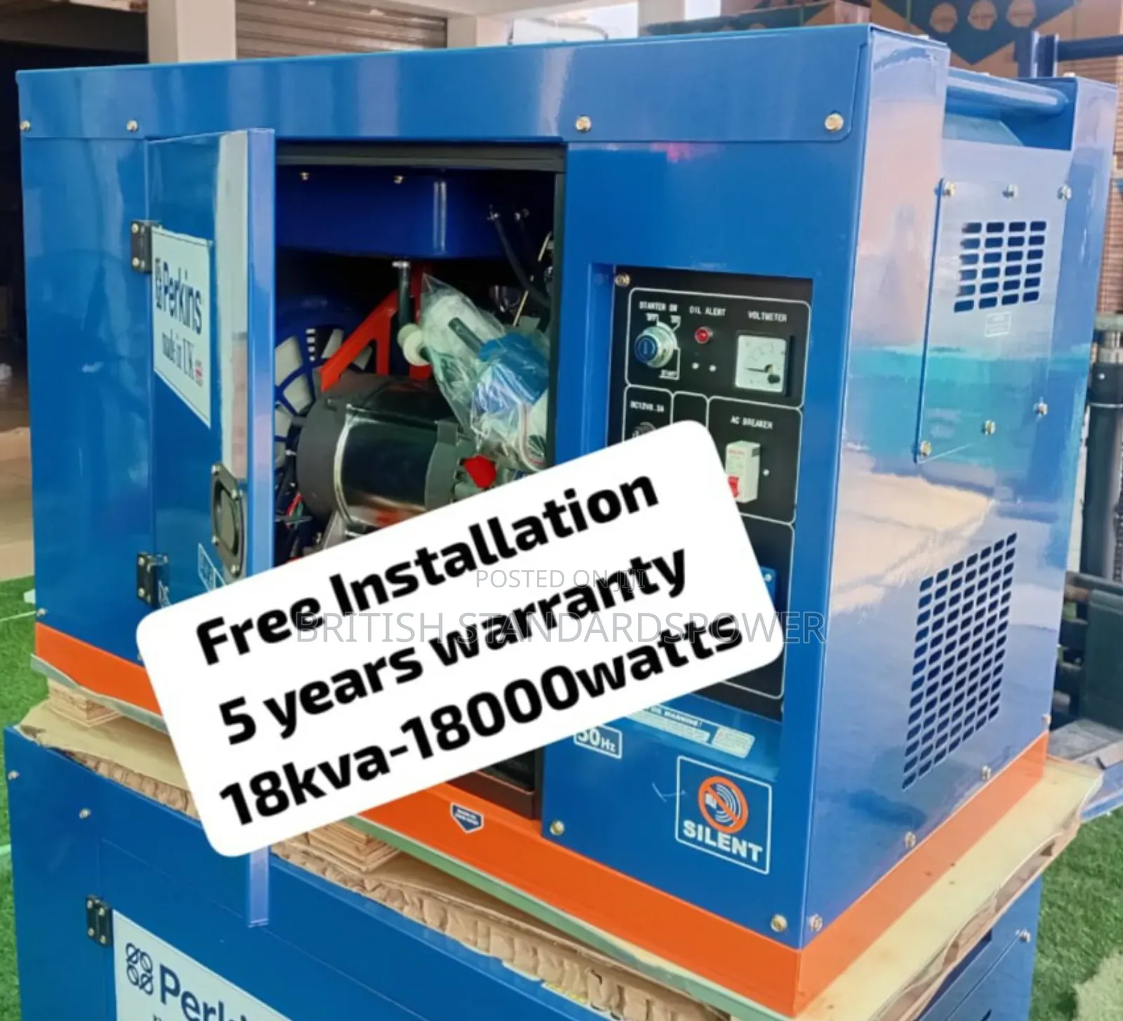 Extended Lifespan 18kva Silent Diesel Generator