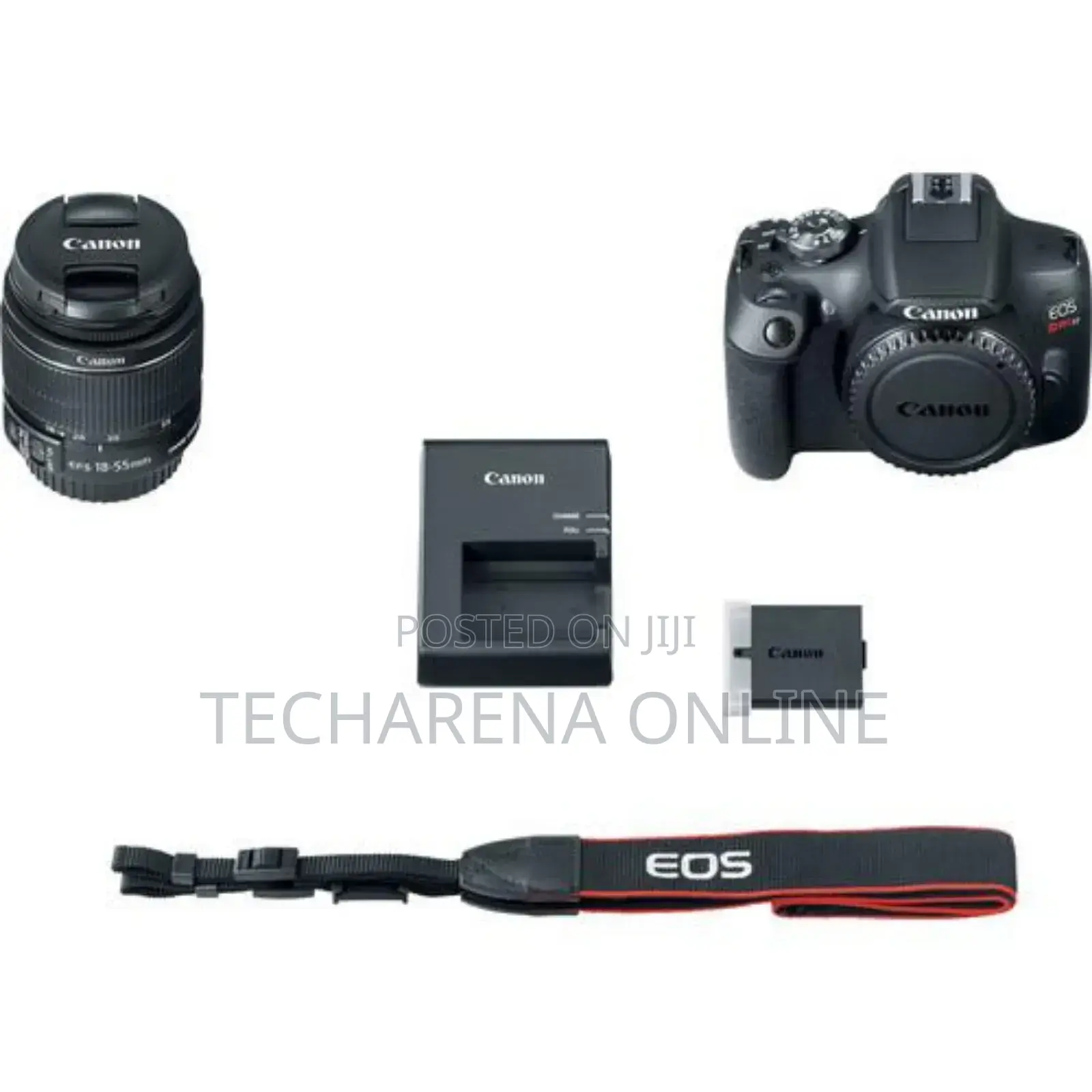 Canon Eos 2000d With 18-55mm Lens