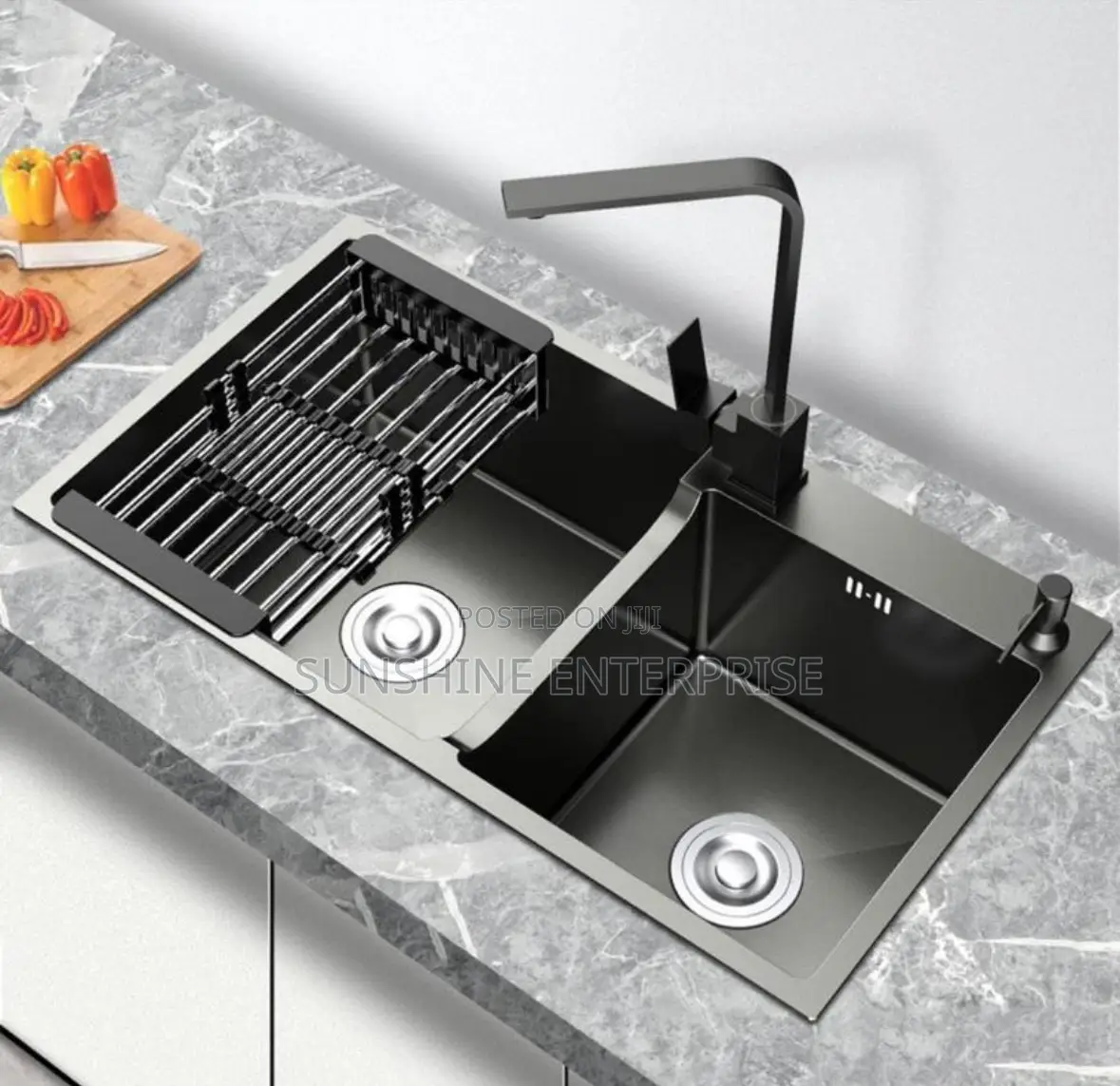Kitchen Sink With Tap