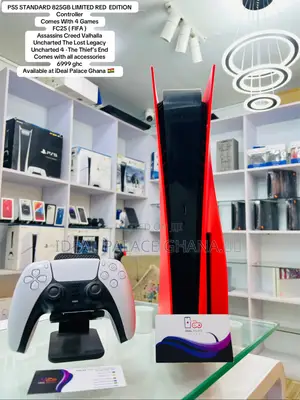 Limited Red Ps5 Standard 4 Beautiful Games