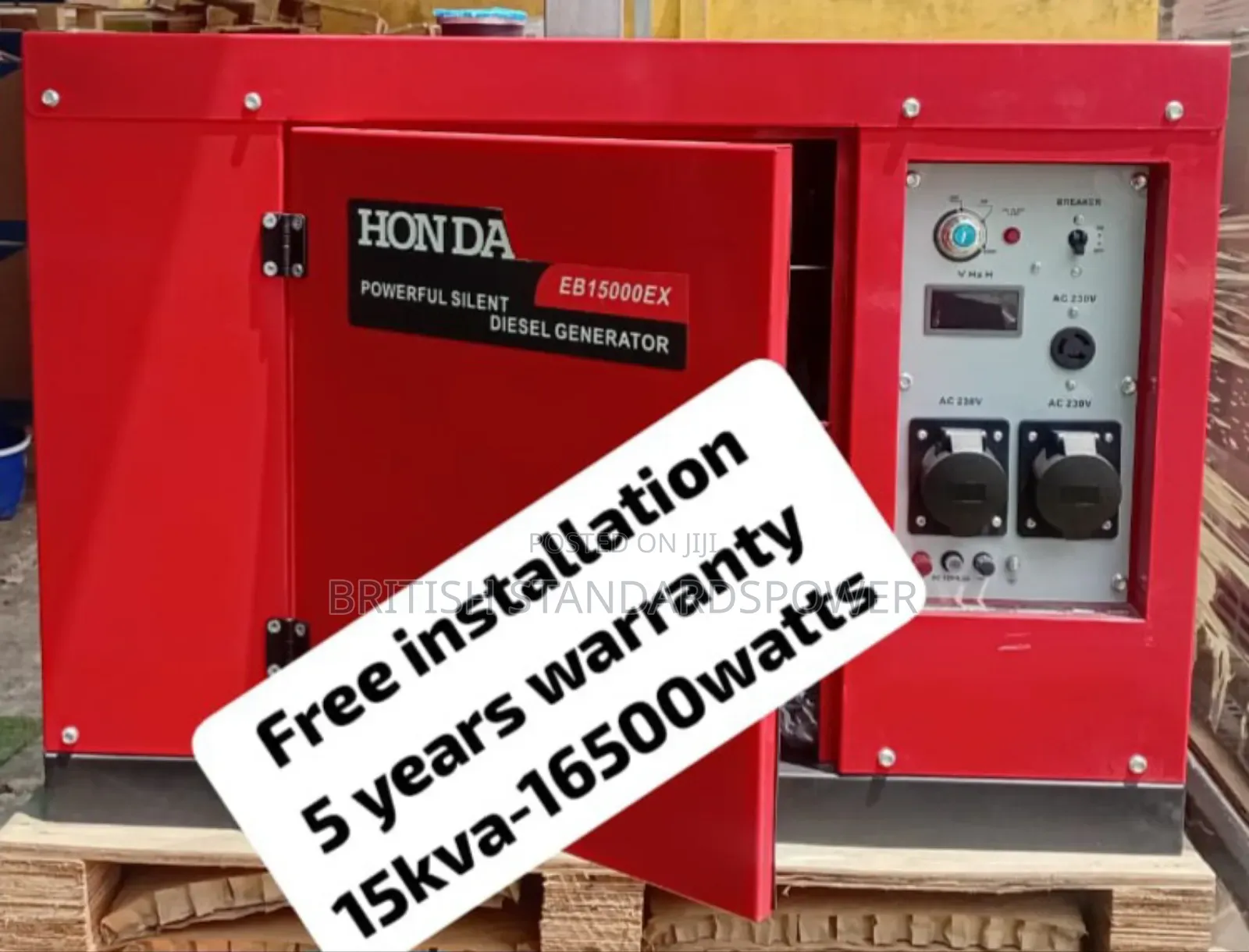 Budget Powerhouse 15kva Silent Diesel Genset