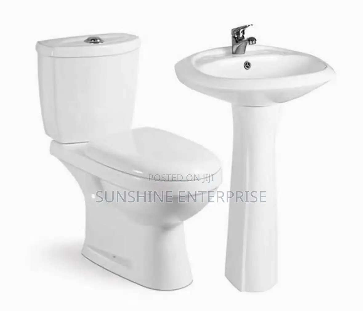 Water Closet and Basin Set