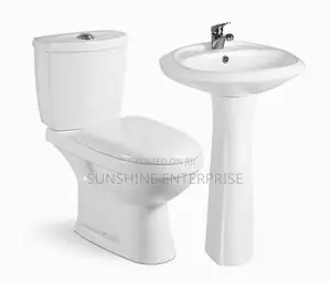 Water Closet and Basin Set