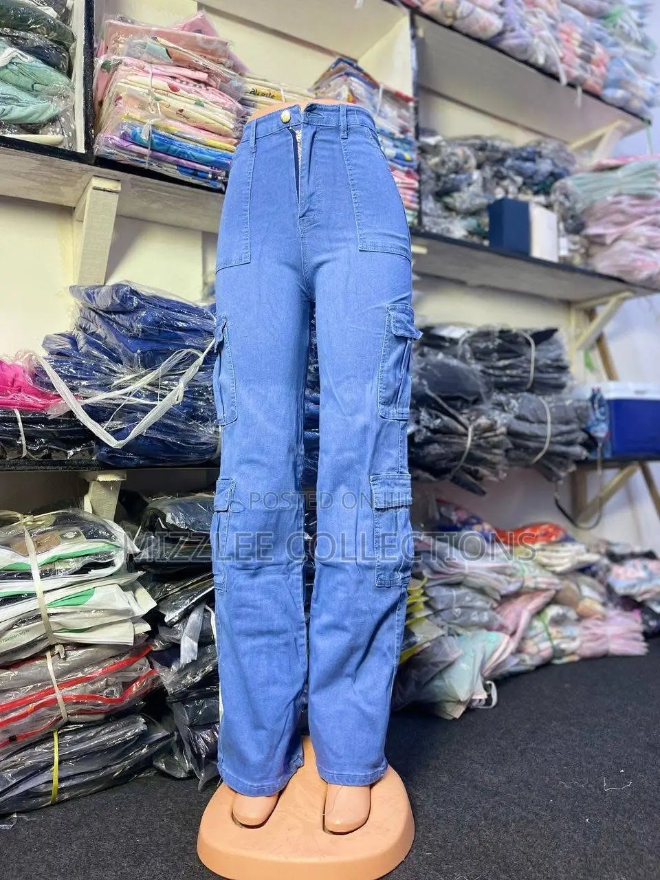 Side Pocket Jeans For Ladies