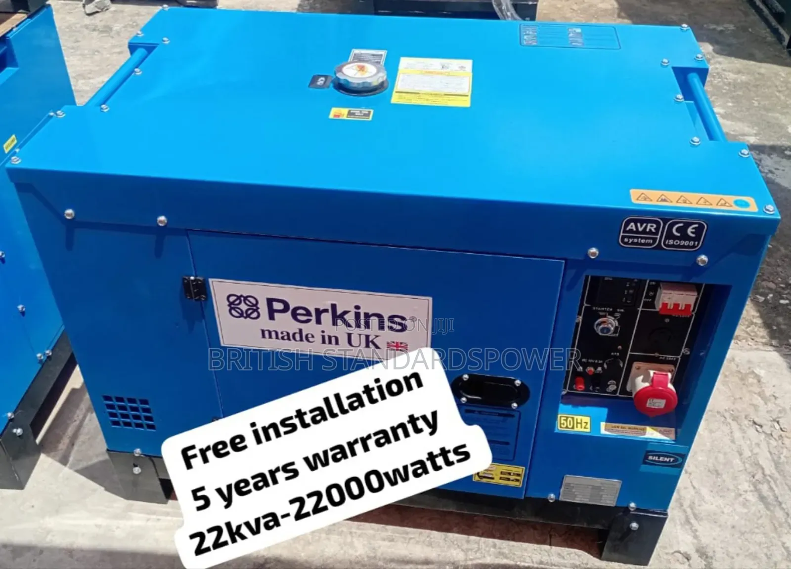 Soild and Consistent 22kva Silent Diesel Powered Generator