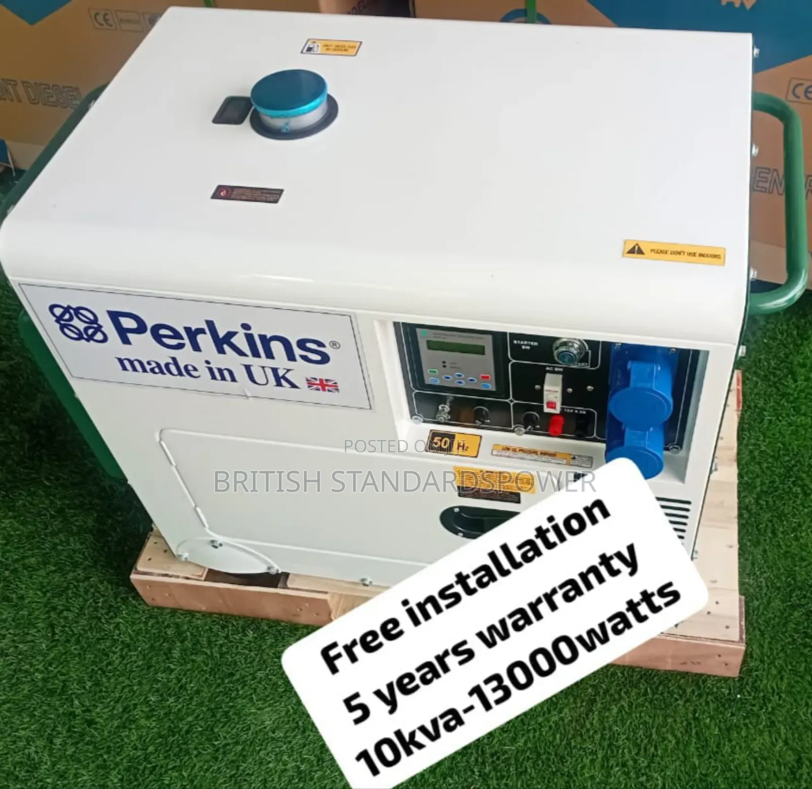 10kva Silent Diesel Genset Designed for Long Period