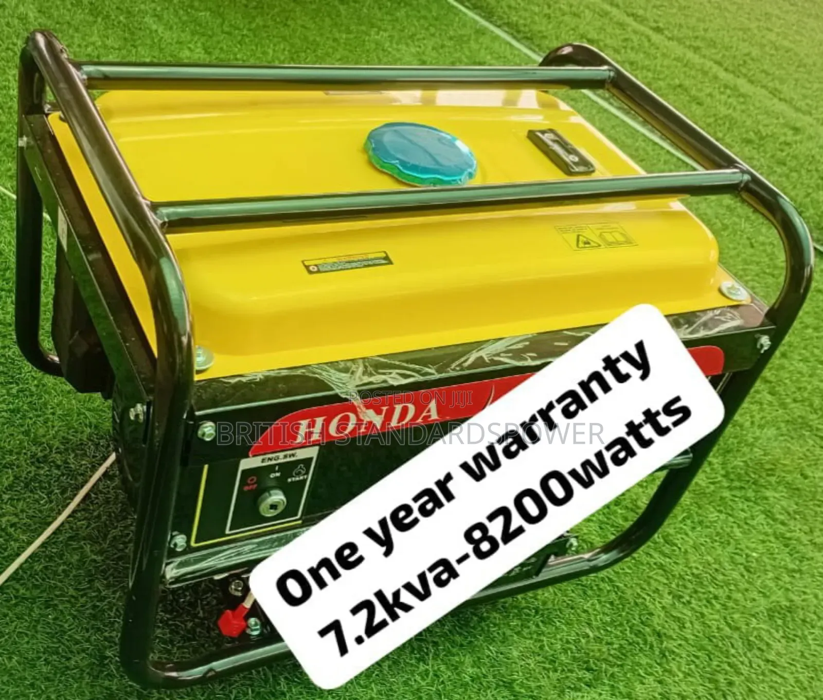 Unshakable 7.2kva Petrol Generator