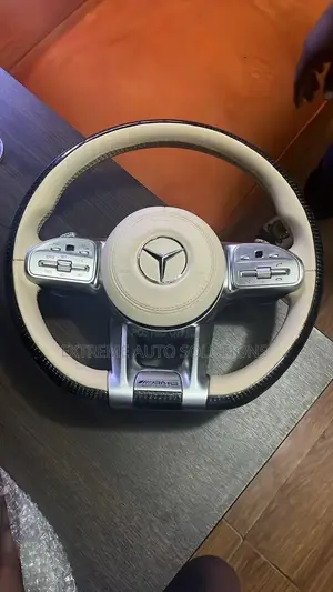 Mercedes-benz Amg Carbon Fiber Steering Wheel For W205 W253