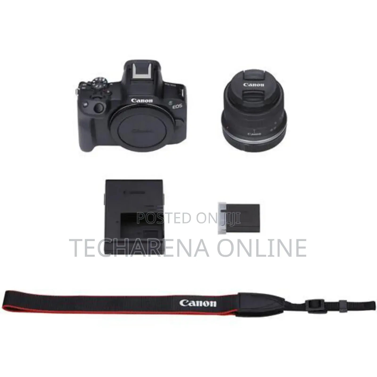 Canon Eos R50 Mirrorless Camera With 18-45mm Lens