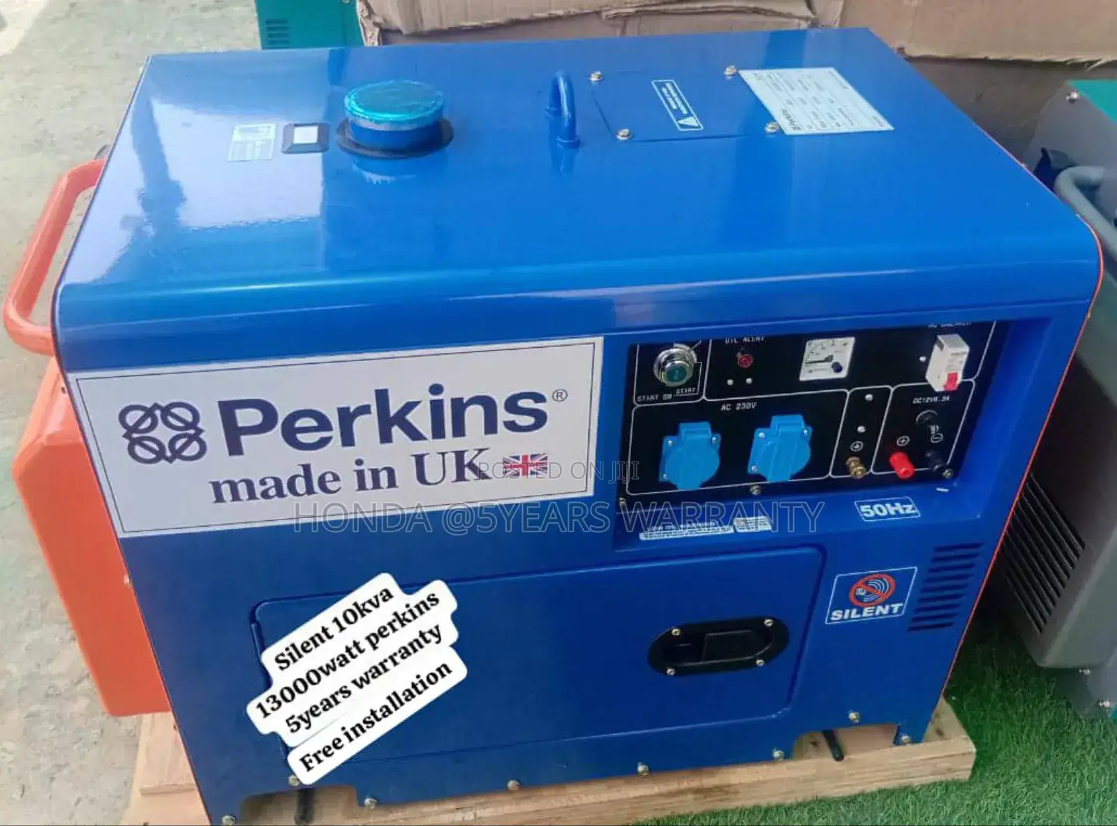 Power Partners Perkins Generator 10kva 13000watt Diesel 10kv