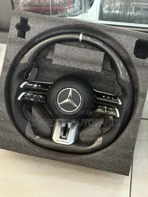 Photo - Mercedes Benz C300 E300 Gle Glc Carbon Fiber Steering Wheel