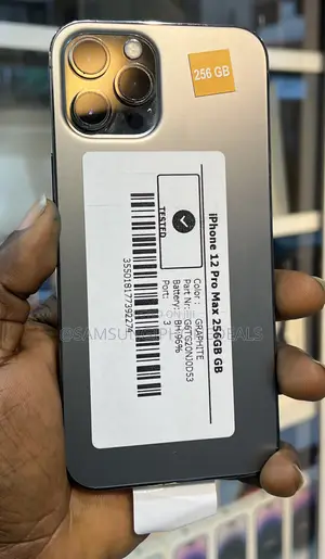 Apple iPhone 12 Pro Max 256 GB Black
