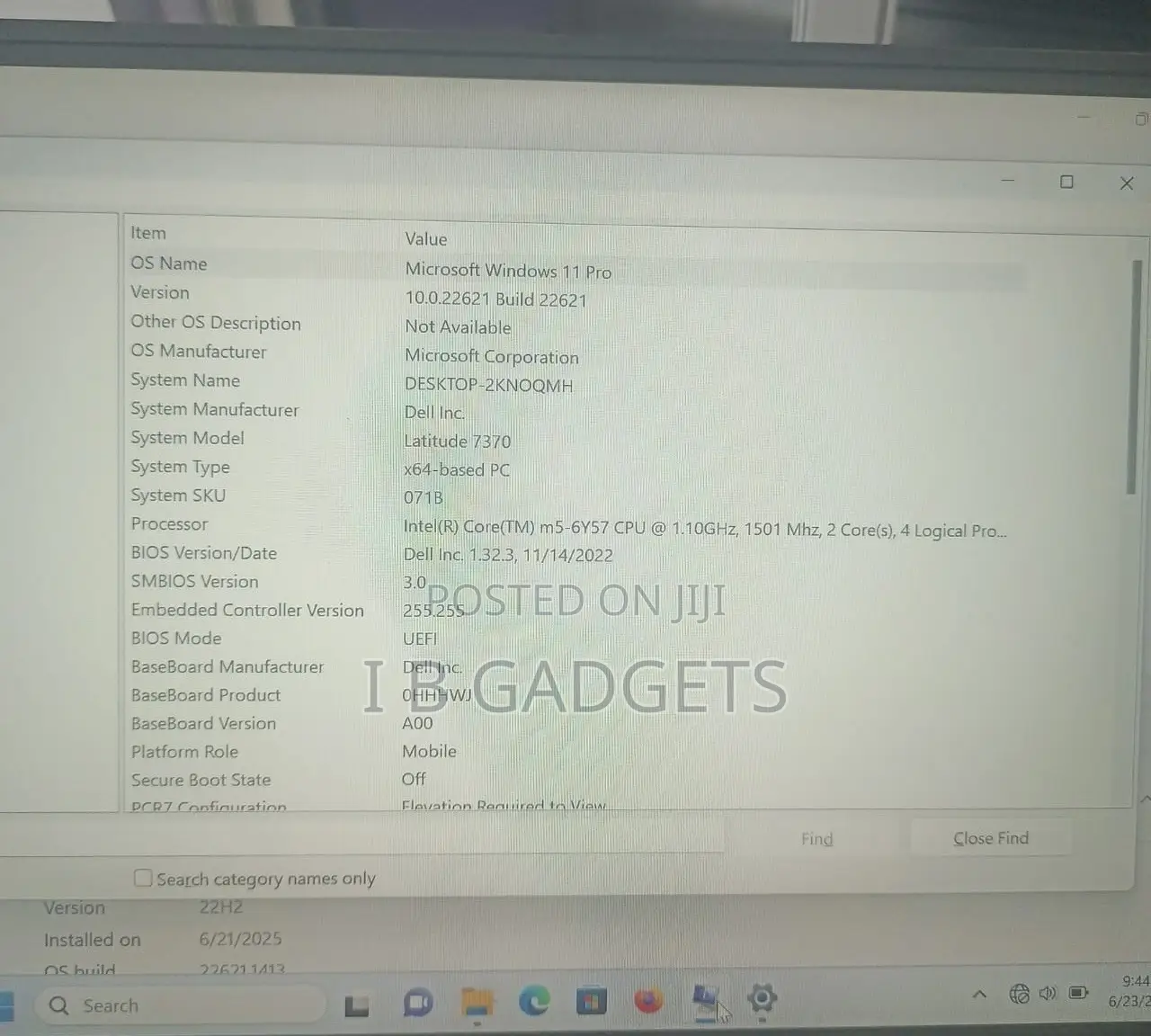 Laptop Dell Latitude 7330 8GB Intel Core i5 SSD 256GB