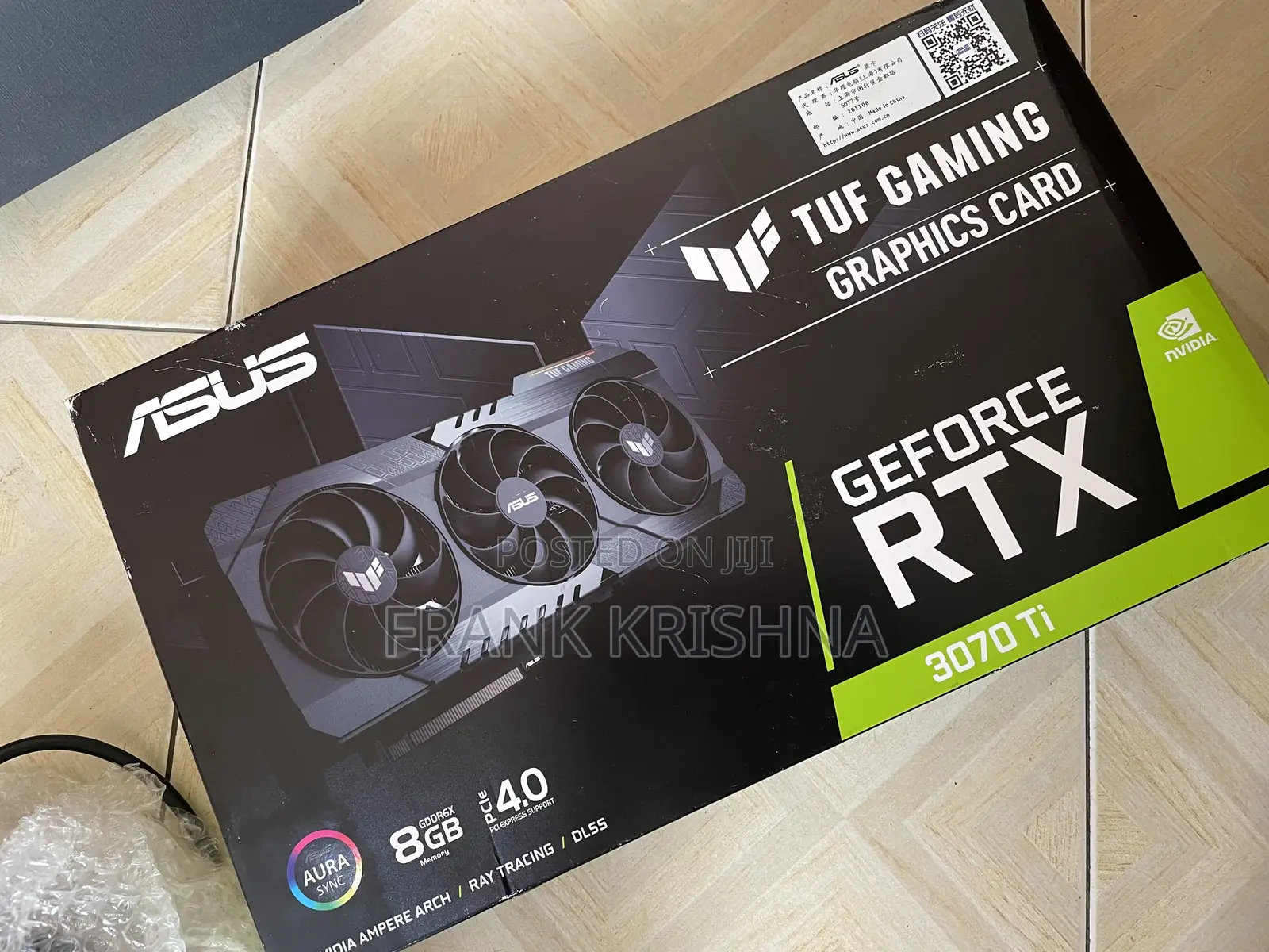 Asus Tuf RTX 3070ti
