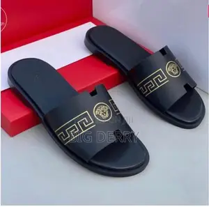 Versace Cross Slippers
