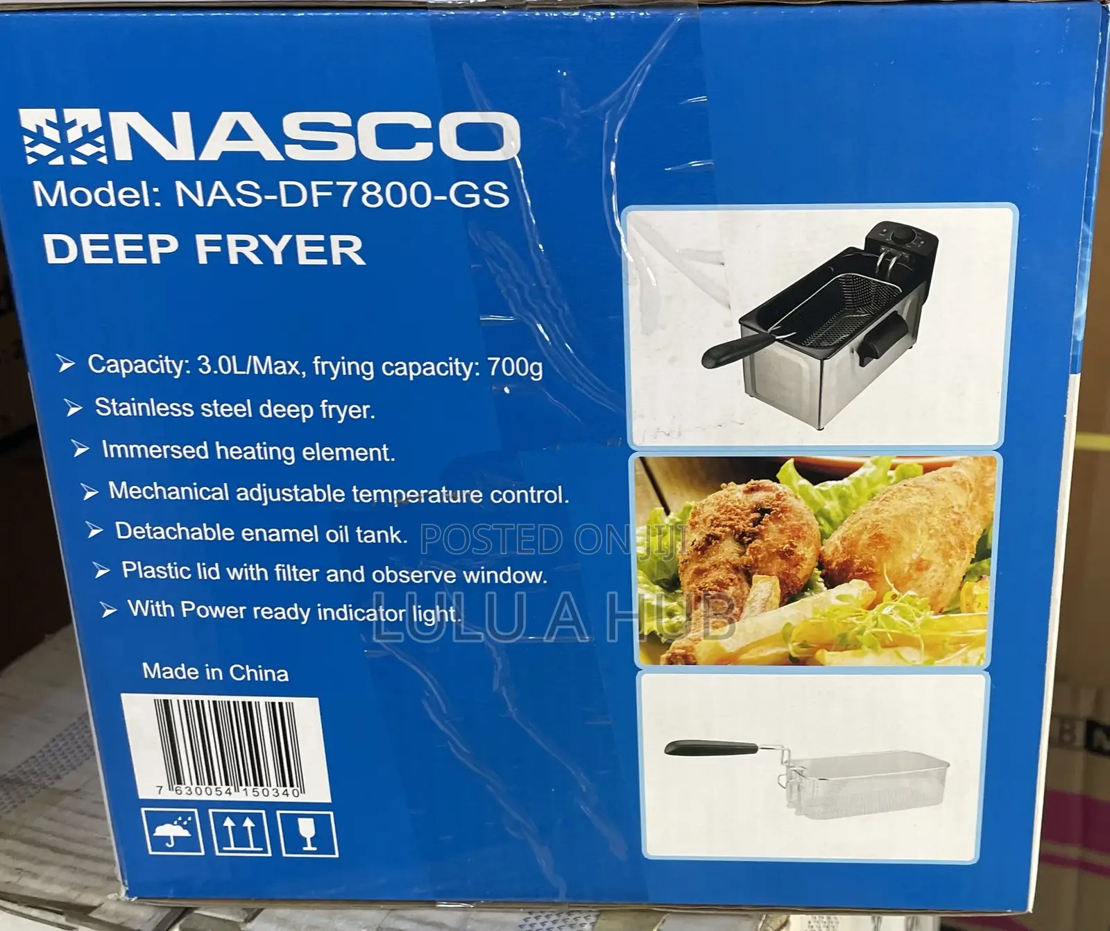 Nasco Deep Fryer 3.0litres