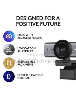 Logitech Mx Brio 705 Webcam for Business (Graphite)