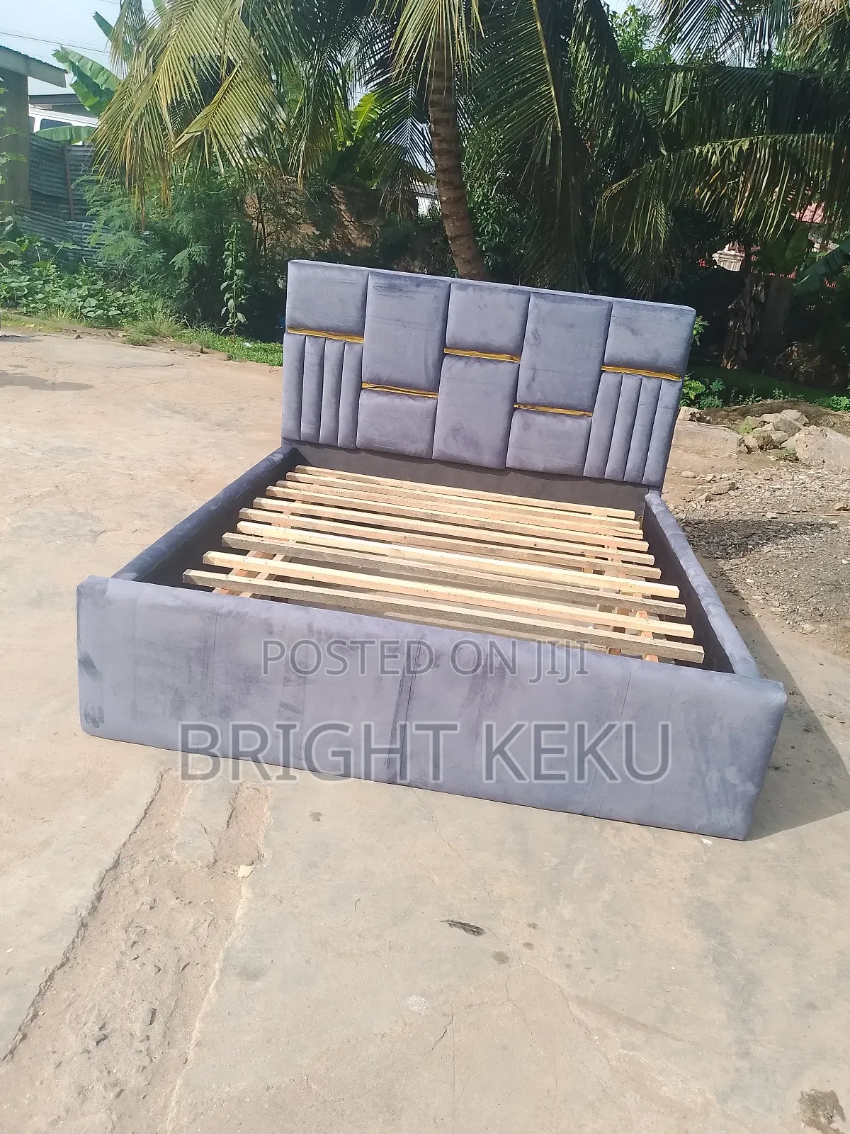 Dark Ash Quality Double Bed Frame Is Available
