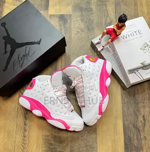 Air Jordan 13 Pink/White