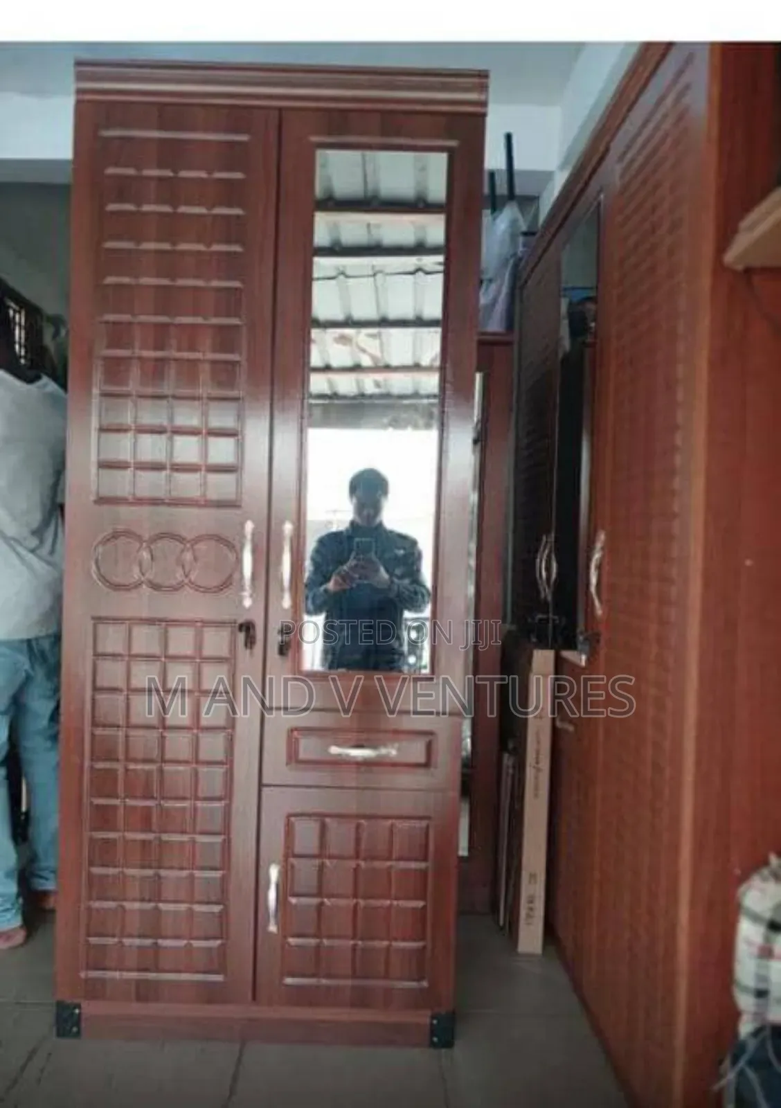 2 Doors Wardrobe