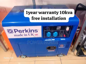 Elegant Crystal Panel 10kva 13000watts Perkins 10kva