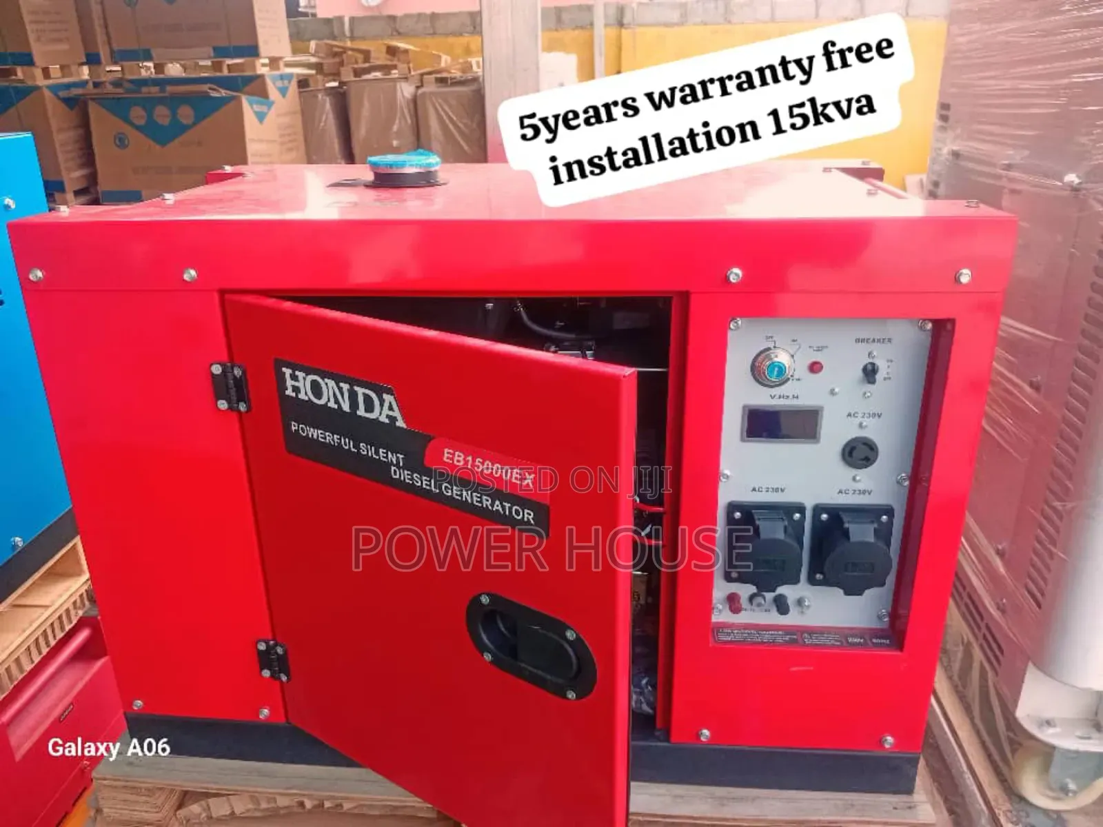 Elegant Crystal Astra Honda Diesel Engine Generator 15kva