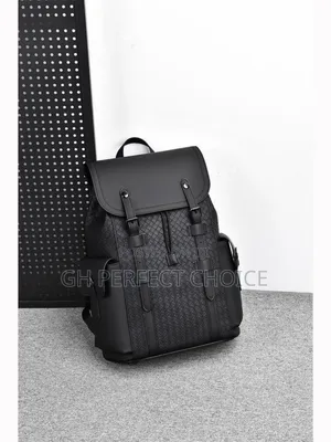 Real Leather Unisex Backpack