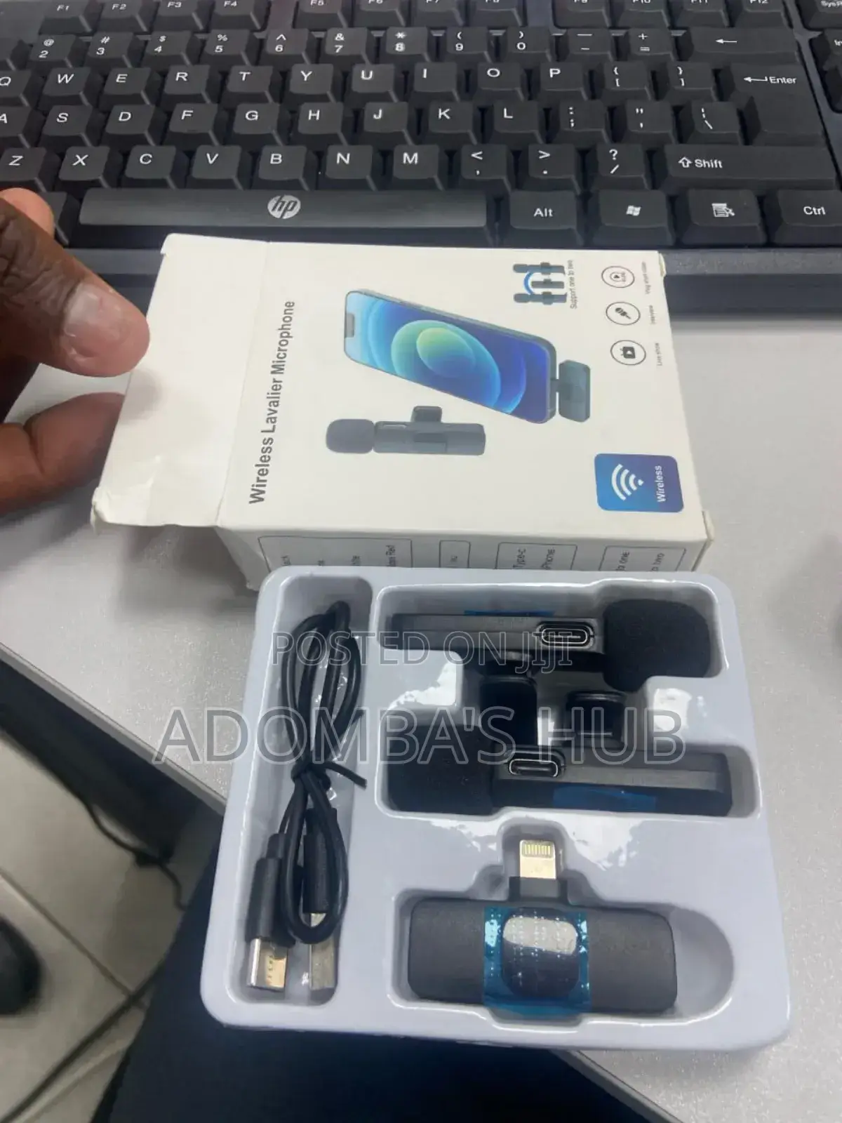 / Wireless Microphone for Ios/Android. (1 in 1/ 2 in 1 )