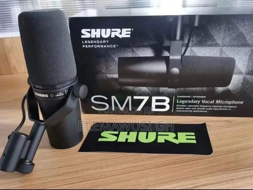 Shure Sm7b Vocal Dynamic Microphone