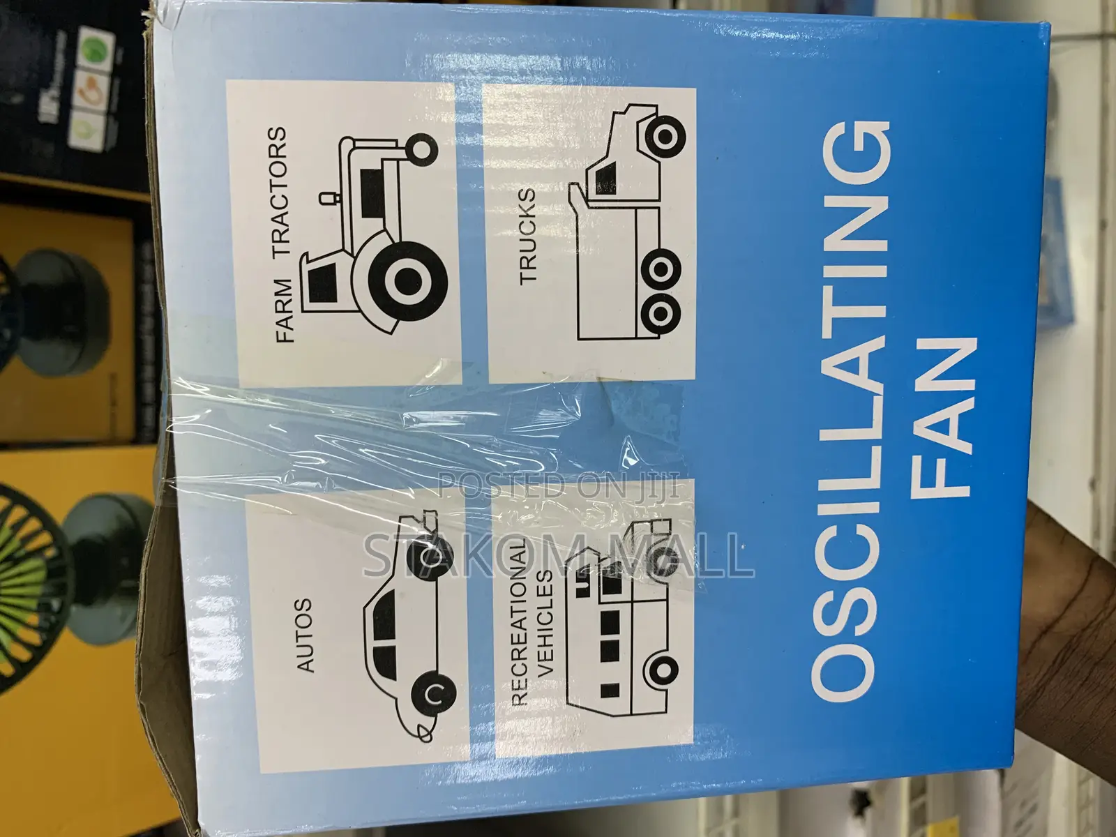 Oscillating Fan for Cars