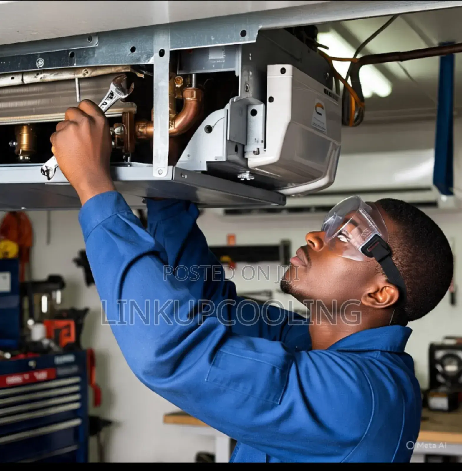Air Conditioner Service Maintenance Team