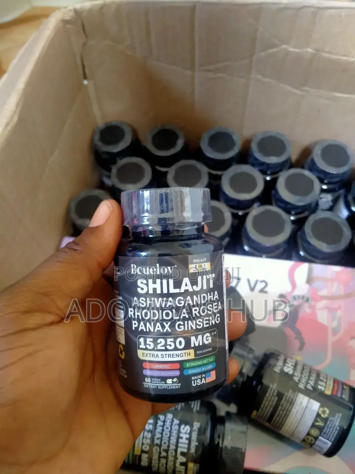 Shilajit Ashwagandha Rhodiola Rosea Panax Ginseng