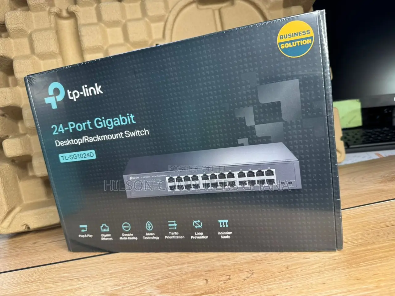 Tp-Link Switch Tl-Sg1024d - 24-Port Gigabit Switch