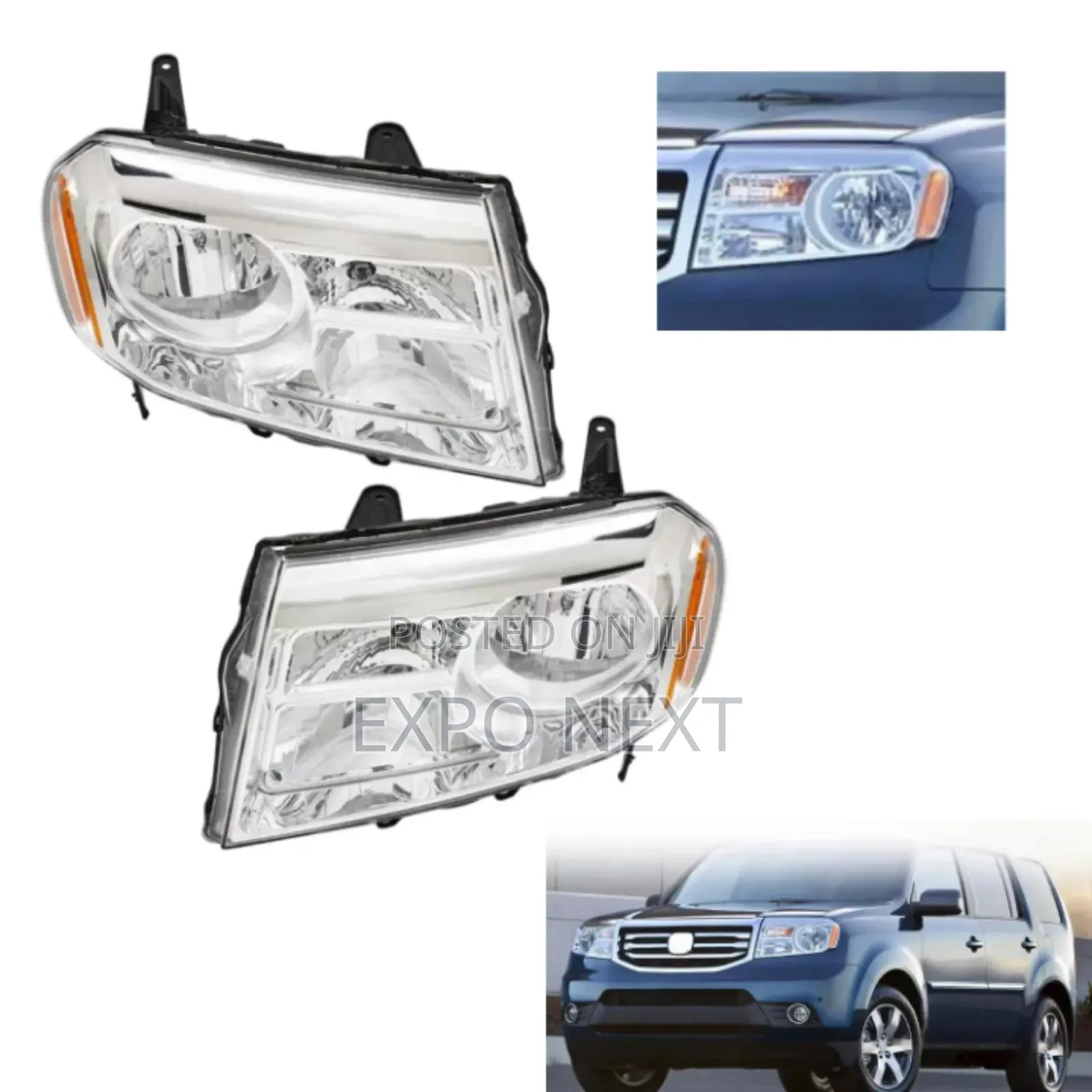 Honda Pilot 2008-2010 Head Light