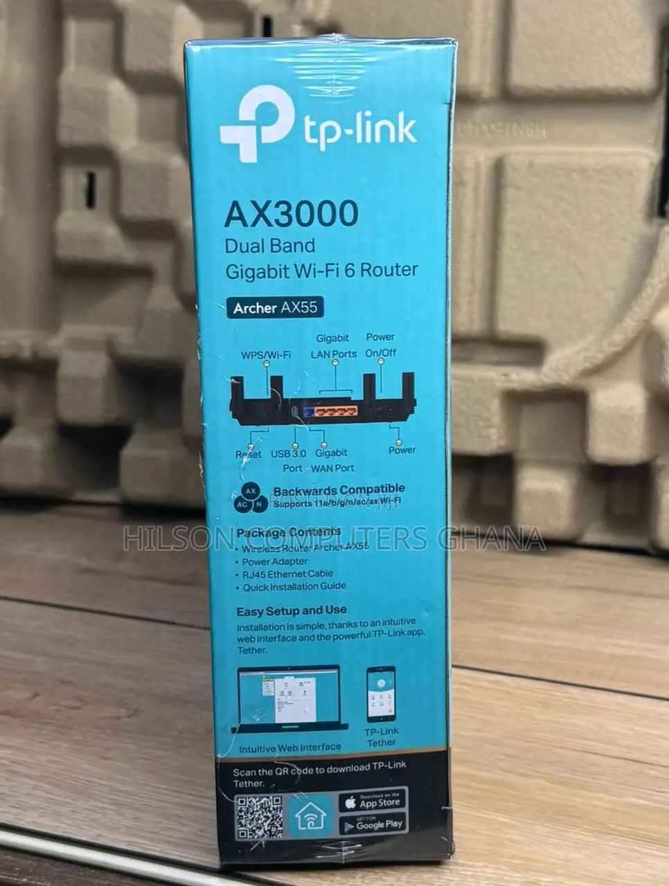 Tp-Link Archer Ax55 Ax3000 Dual-Band Wi-Fi 6 Router