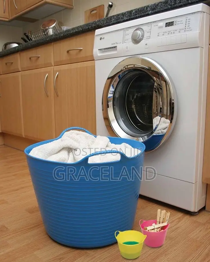 This Is Original 2in1 Laundry Bowl Fiber Plastic Flexible