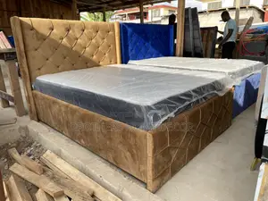 Photo - Double Bedframe 54x75 With Mattress Very Soft One